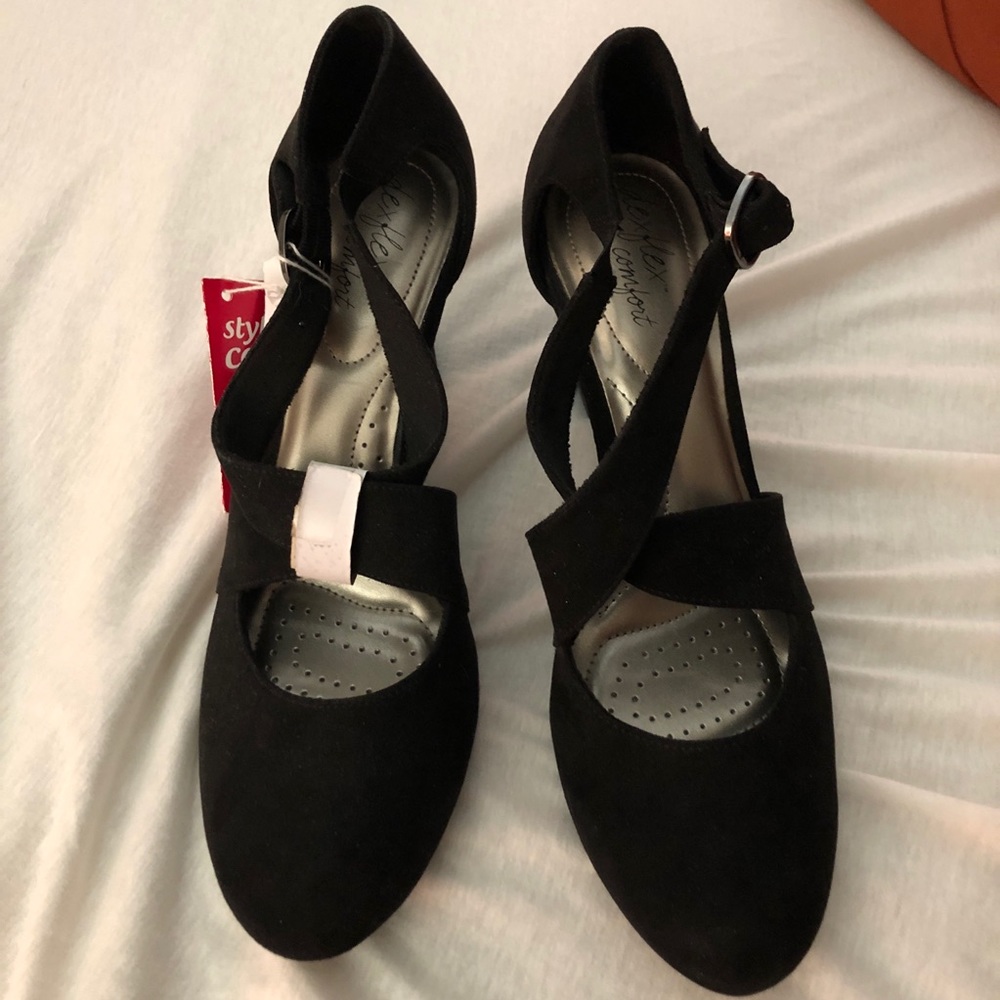 NWT Sz 10 sexy Black Heels